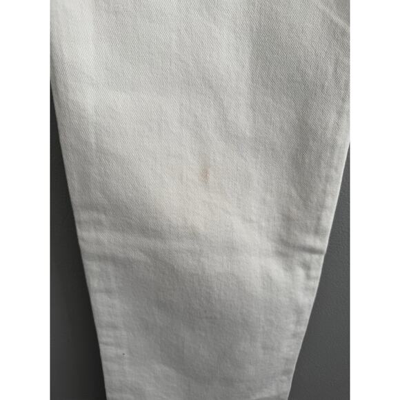 NWD J. Crew Classic Straight White Jeans Womens Size 28P - Picture 7 of 10